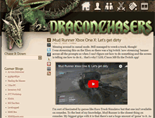 Tablet Screenshot of dragonchasers.com